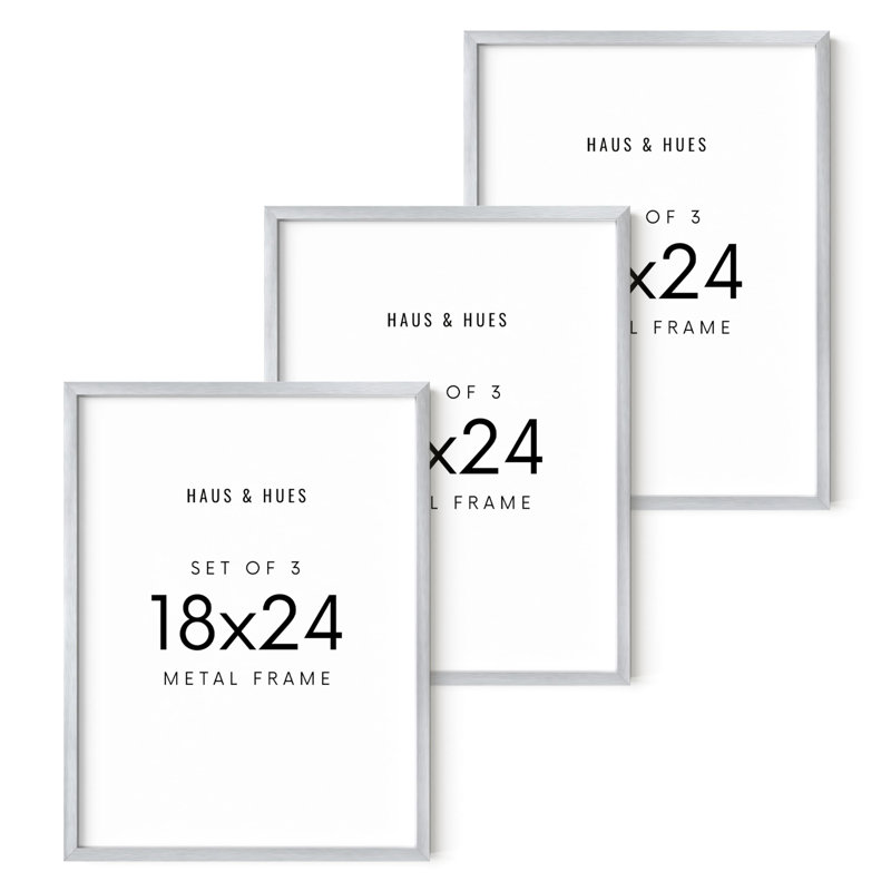 Structure en aluminium, Argent, L 18 po x H 24 po