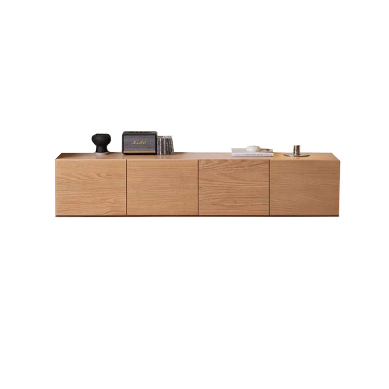 Oak Wood TV Stand, 78.74"