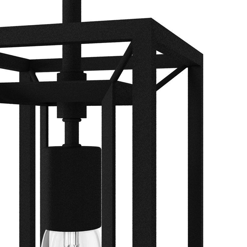 Doherty 1 - Light Rectangle Mini Pendant, Natural Iron