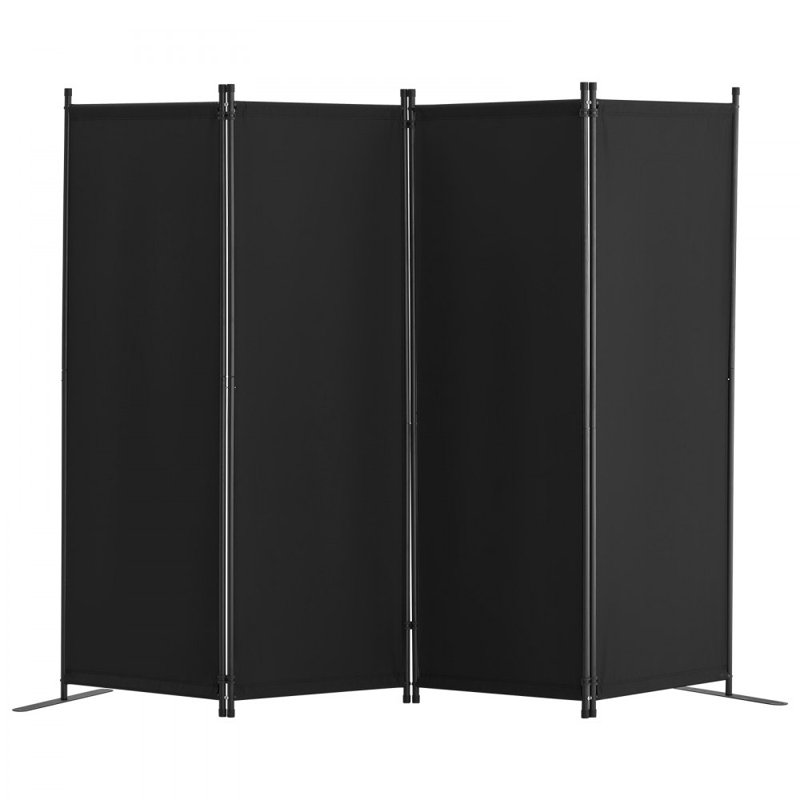 Room Divider, 89.8 x 67.9 inch Room Dividers and Folding Privacy Screens 4-Panel, Partition Room Dividers for Office, Bedroom, Dining Room, Study, Freestanding
