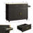 Tieshka 47.2" W Rectangle Kitchen Island with Drawers and Cabinets-44760834