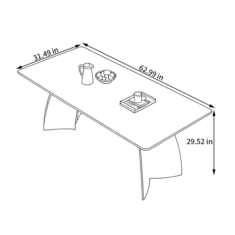 Ladaryl, 29.52"H x 62.99"L x 31.49"W, White