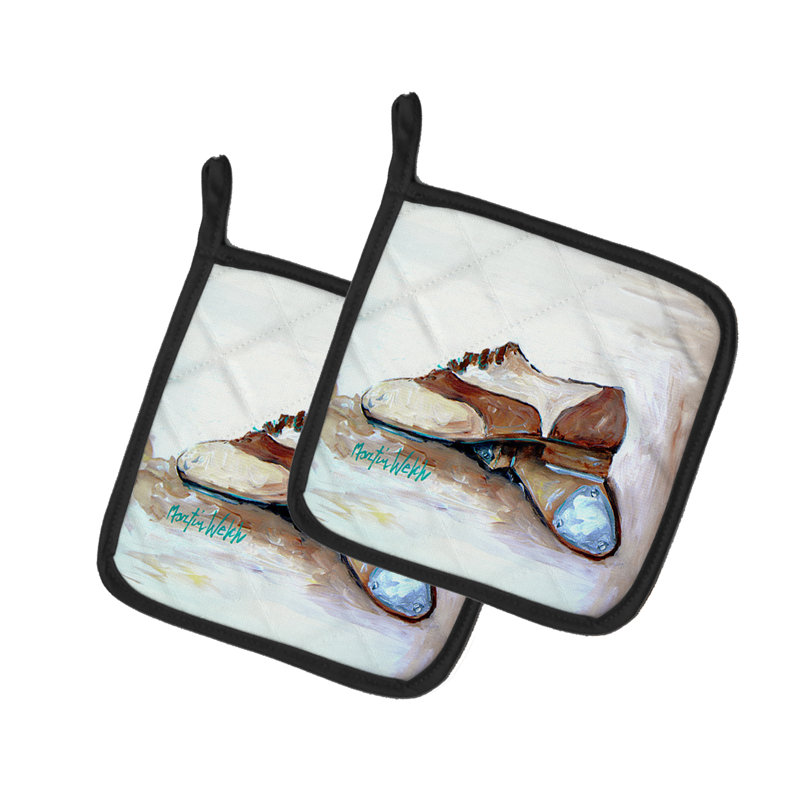 Caroline's Treasures Martin Welch New Artwork Polyester Potholder Set