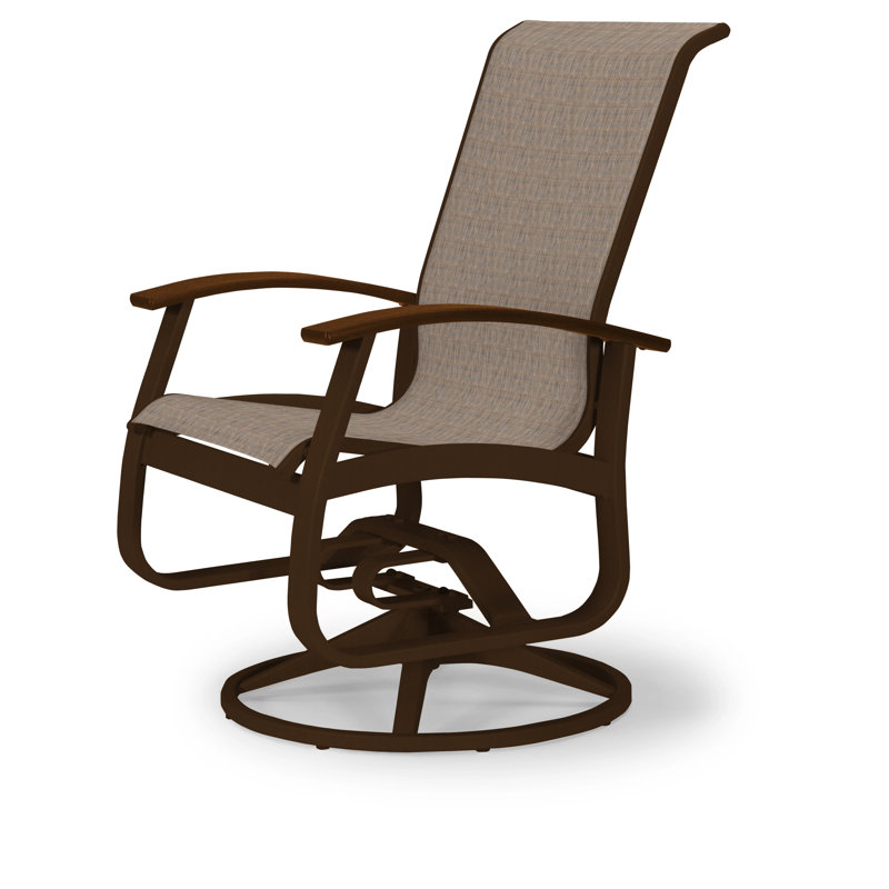 Chaise de patio pivotante Askar, Beacon taupe Sunbrella®, Kona P10, Kona texturé