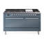 ILVE Professional Plus II 60 in Dual Fuel Range 9 Burner, Griddle-1378895254-1378895248