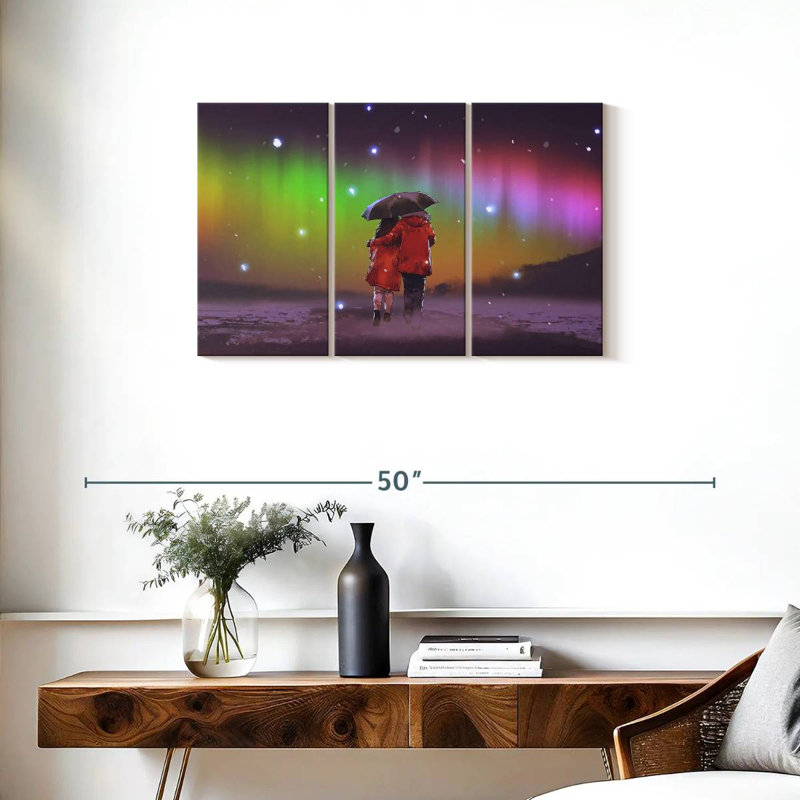 Hardie Northern Lights Love, 20" H x 33" W
