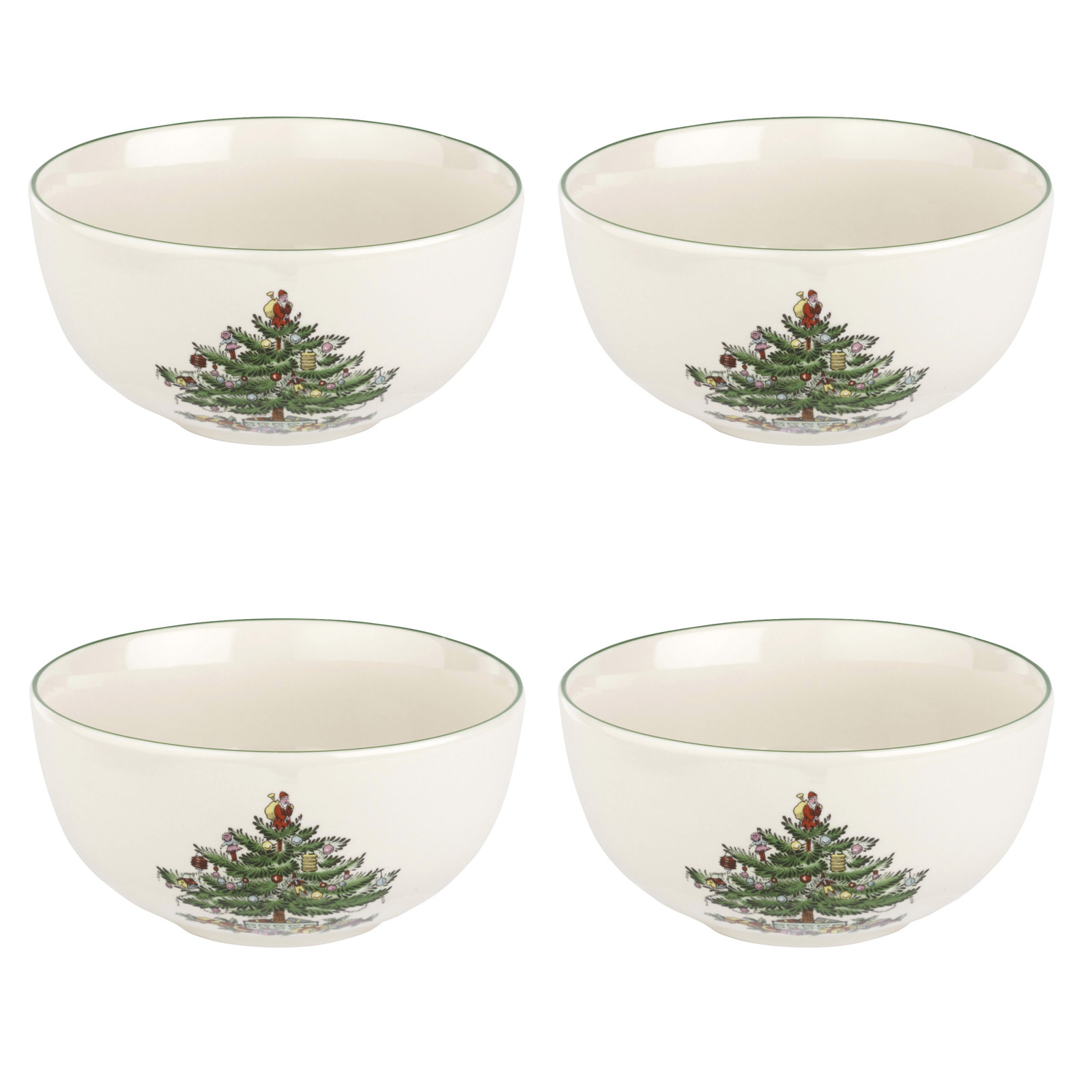 Christmas Tree Fruit Bowl