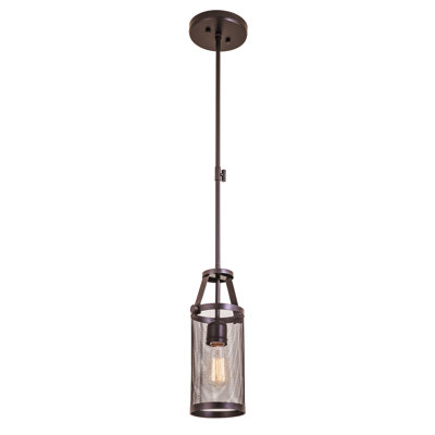 Breslin 1 - Light Black Single Pendant