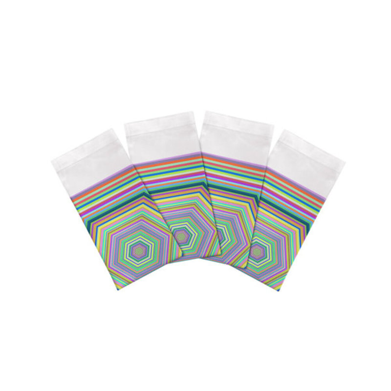Hex Dylan Cotton Sateen Dinner Napkins
