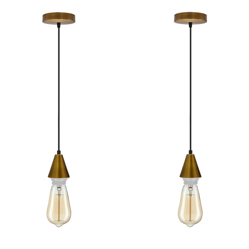 Luyster 2 - Light Single Pendant, Yellow, Yes