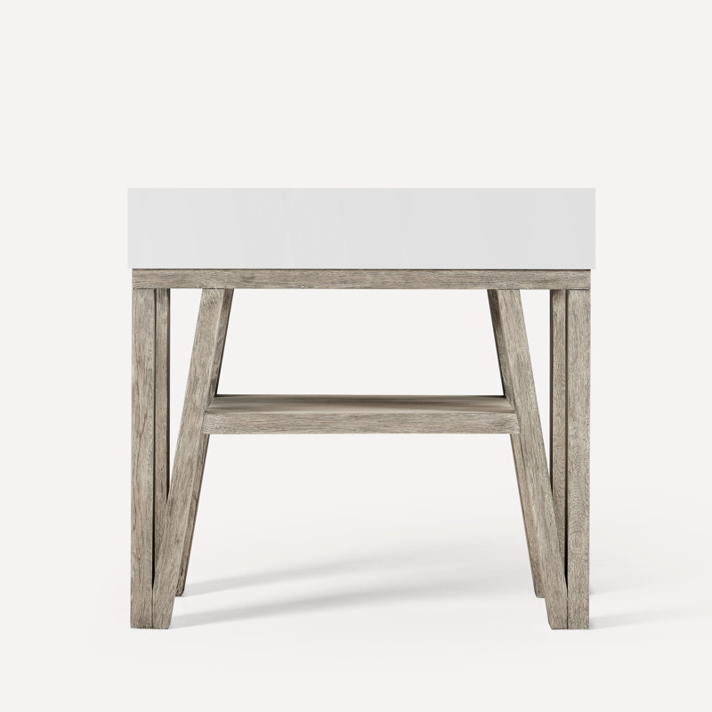 Ensemble de meuble-lavabo simple 36 po Bodo, Chêne gris clair