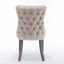  Demarco Luxury Velvet Upholstered Kitchen Dining Chairs-950621409-998588459-980542626