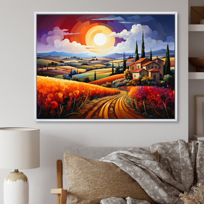 Italy Tuscan Vineyards IV - Italy Wall Art Prints