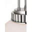 Cavill 12" Pendant with White Glass-232875793