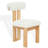 Dellar Boucle Upholstered Back Dining Chair-1200011525