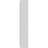 3"W x 6"H x 1"P Standard Foster Plinth Block with Square Edge-40319964