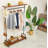 Jereck 39.38'' Rolling Clothing Rack