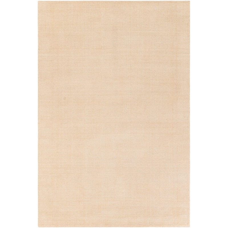 Contemporary Tion Rug Oat Beige Color, Rectangle 6'1" x 9'