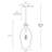 Meya 1 - Light Single Bell Pendant