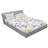 Ambesonne Fitted Sheet & Sham Set-106719654-107093892