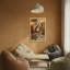 Plantes et fleurs, guitare sur chaise avec plantes et livres-716228145