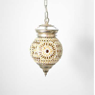 Cerny 1 - Light Chrome Pendant