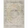 Belliveau Machine Washable Oriental Mustard/Gray Area Rug