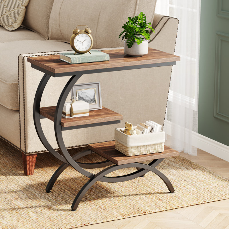 Raylen End Table, Brown