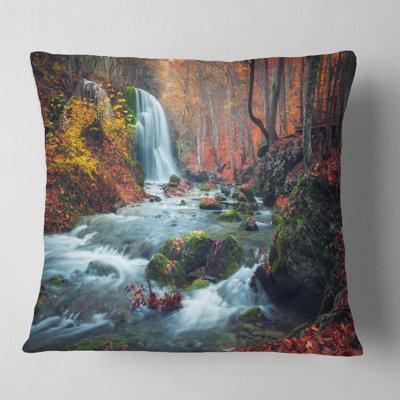 Landscape Reversible Throw Pillow