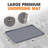 Waterproof Silicone Undersink Mat with Drainage - Extra Large-105156922
