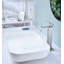 Robinet de lavabo de salle de bain à poignée simple avec bonde escamotable Waterfall