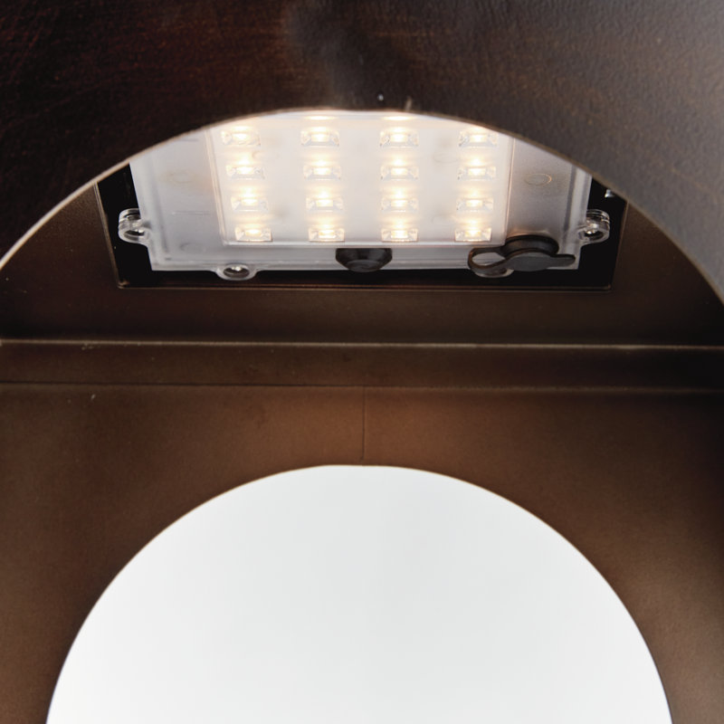 BROOKS SOLAR LED LANTERN 18", 18", Bronze