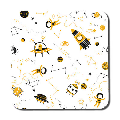 Square 6 Piece Coaster Set