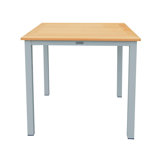 SoHo 36" Square Teak Aluminum Outdoor Counter Height Table