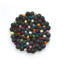 Nero Round Virgin Wool Trivet