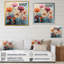 «Zinnias Bold» sur toile-1424374324-1424374325