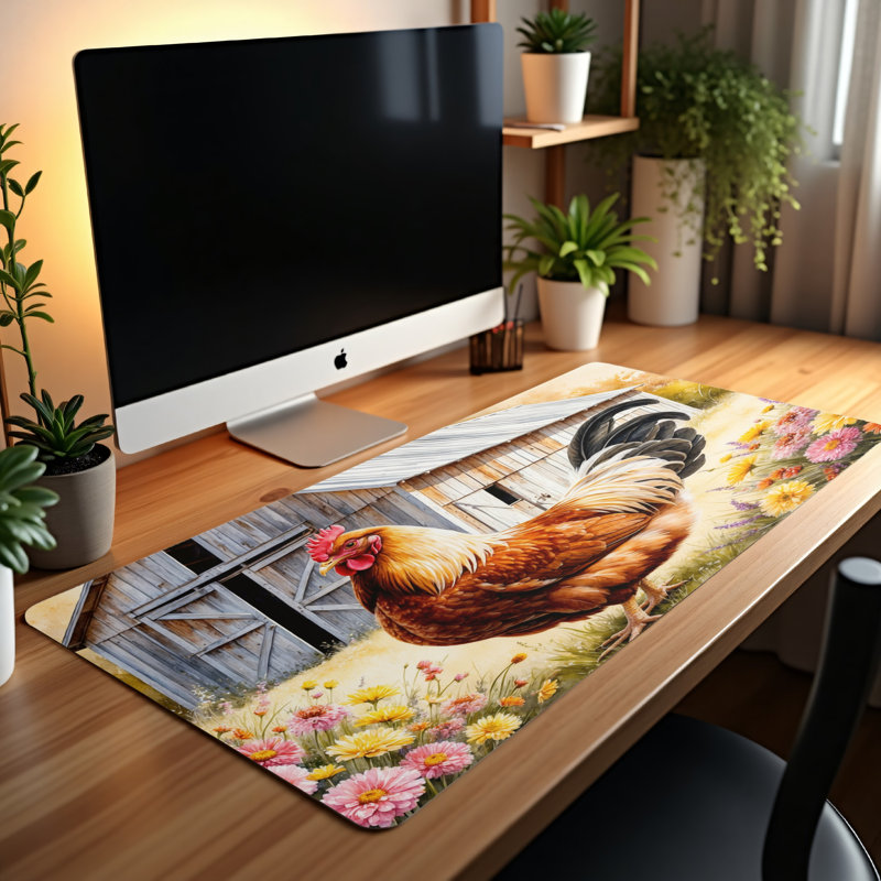 Polyester Desk Pad, 23.6x13.8