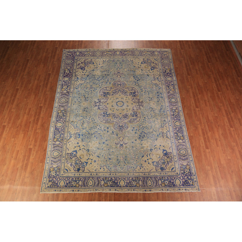 Tapis traditionnel floral 9 x 12