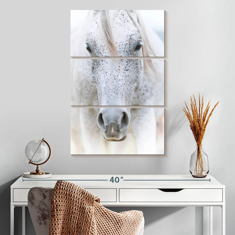 Freckled Arabian Horse, H 32" x l 20"