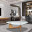 Modern Triangle Coffee Table-1458423506