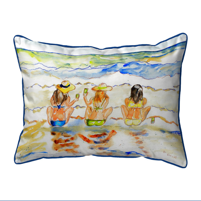 Bottoms Up Outdoor Back Cushion, Large
