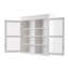 Plateau de présentation en verre Halifax H 53,15 po x l 57,09 po Halifax