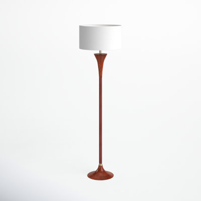 Remmy 60'' Solid Wood Floor Lamp