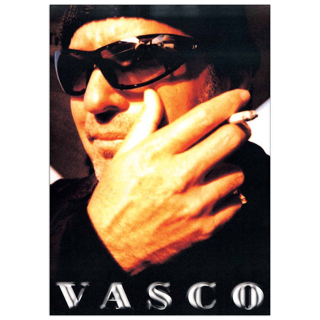 Paneel „Vasco Rossi“, Fotodruck