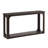 Transitional Console Table, Entryway Sofa Table With Bottom Shelf And Solid Wood Legs