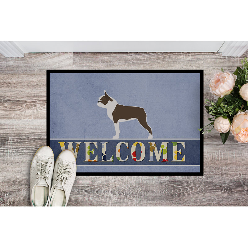 Non-Slip Outdoor Doormat, 18"W X 27"L