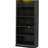 83-inch tall wooden bookshelf set with light strip, 5-layer decorative bookshelf set with adjustable shelves, storage organizer