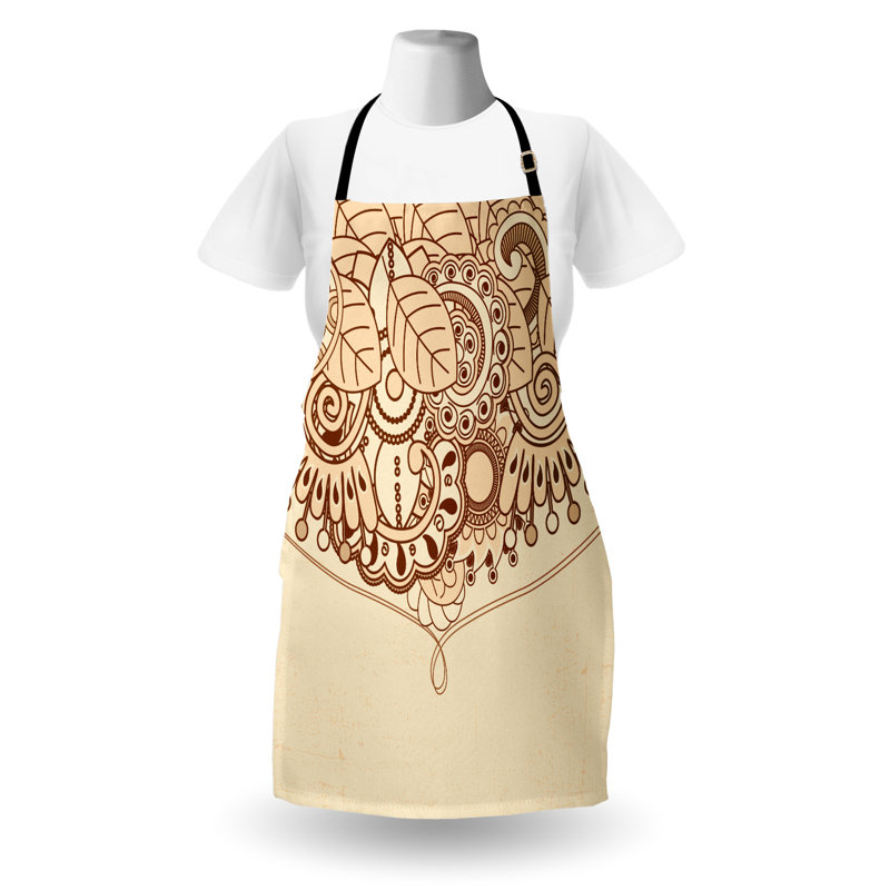 No Pattern Bib Apron