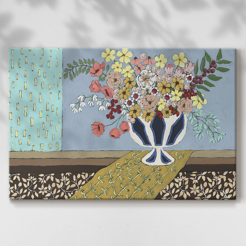 Fleurs en fleurs - Cavas enveloppés de galerie, 32 x 48