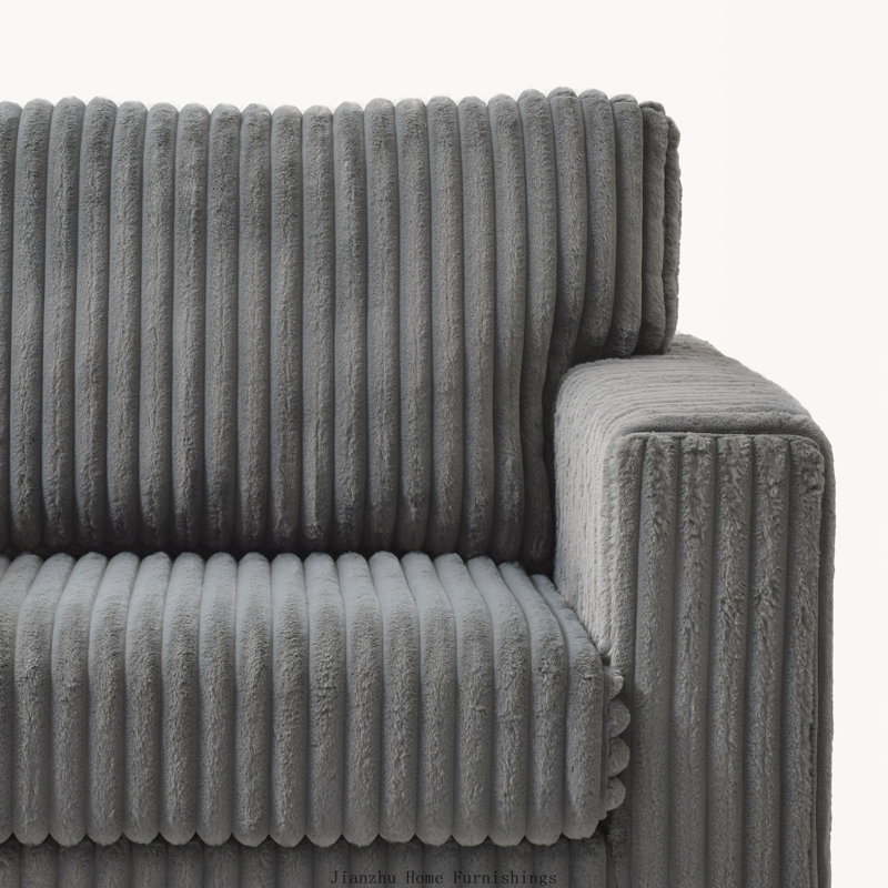 Chaise d'appoint Teddy, gris, Gris
